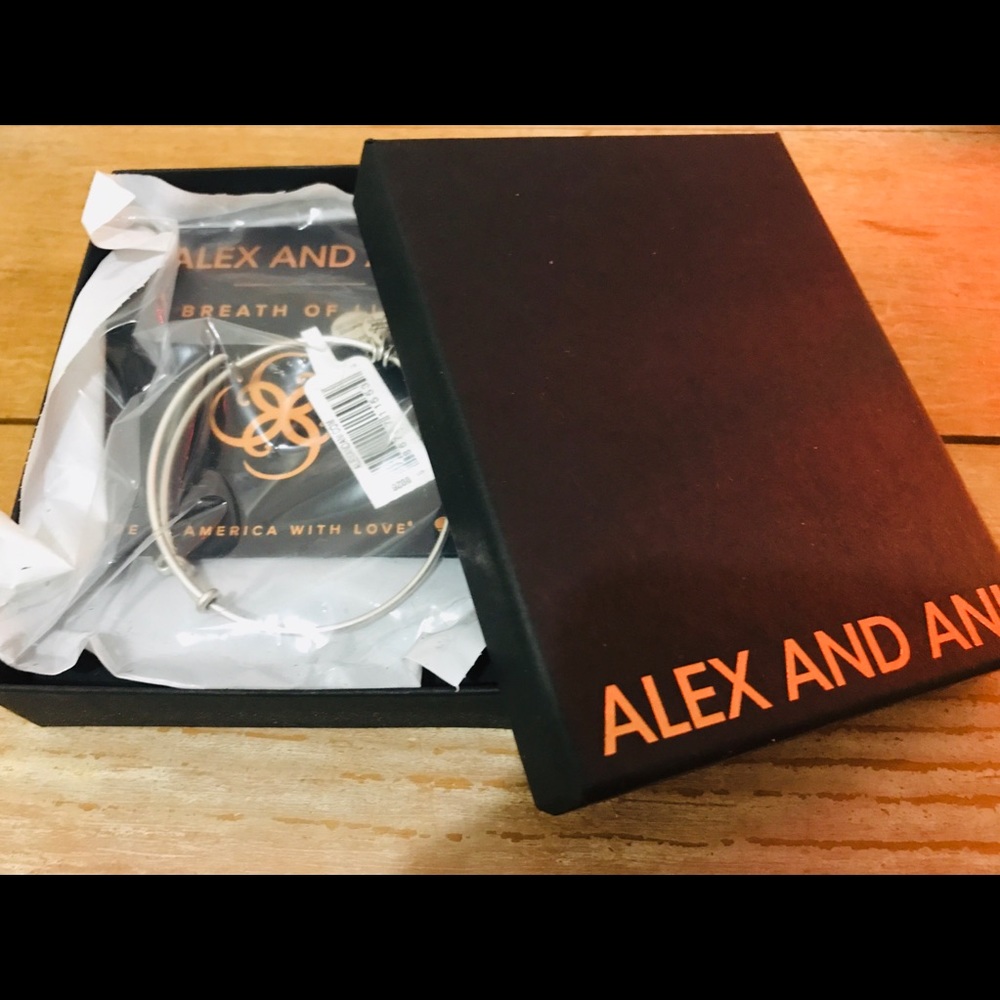 SOLD - Breath of Life Charm Bangle Alex Ani NWT